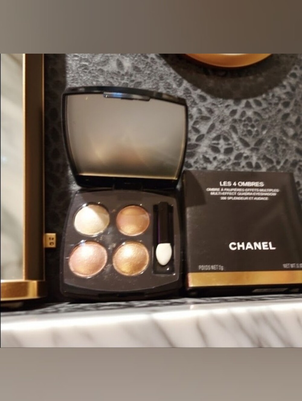 Chanel Quad Eyeshadow Palette - 303